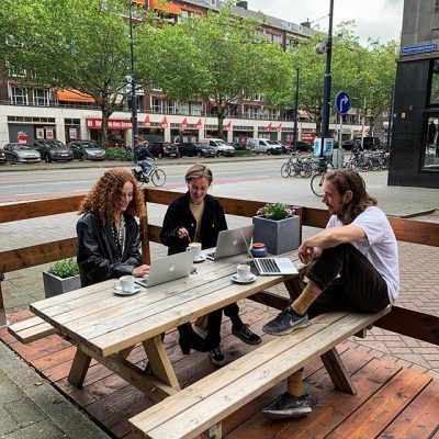 Flexwerkplek Cafe@home in Rotterdam